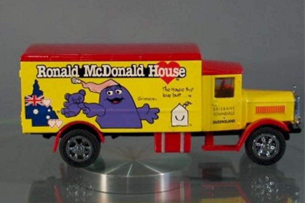 Matchbox Collectibles YCH08; 1932 Mercedes-Benz L5 Truck; Ronald McDonald House - Queensland